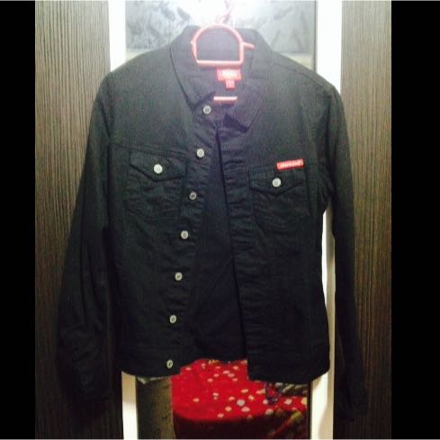 Dickies black outlet jean jacket