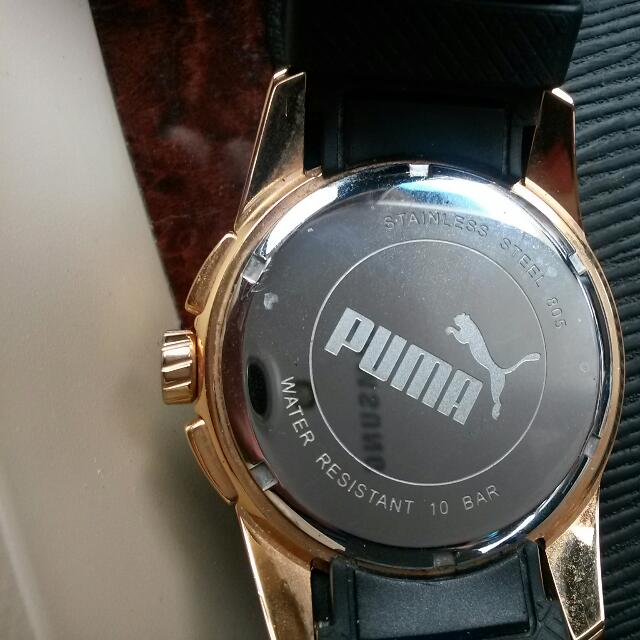 puma tachymeter watch