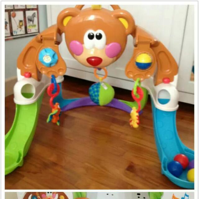 Oso gimnasio fisher price new arrivals