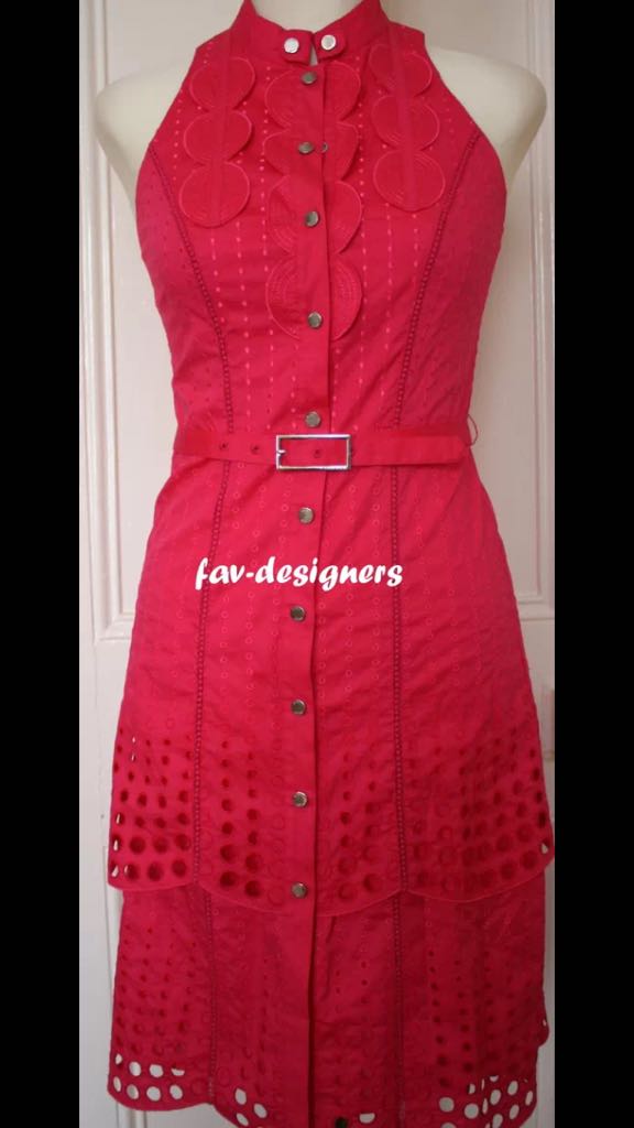 fuchsia summer dress