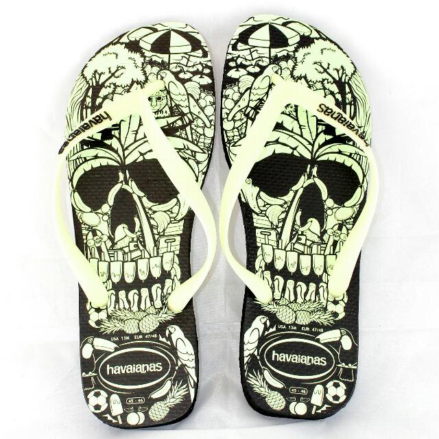 Havaianas skull flip flops new arrivals