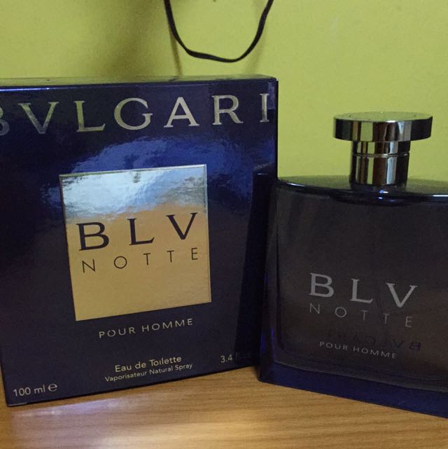 BVLGARI BLV NOTTE 3.4 EDT SPRAY MEN 