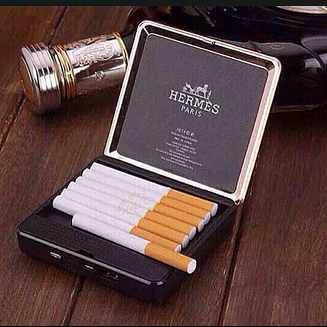 hermes cigarette case