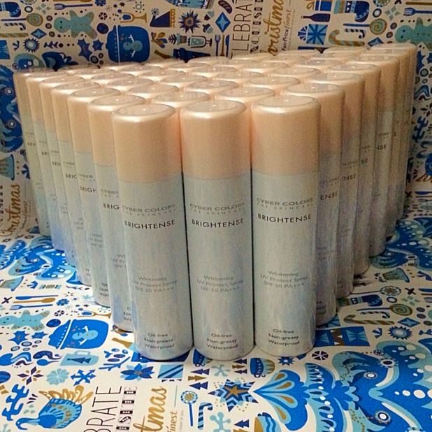 Instock Cyber Colors Whitening Sunblock Spray Spf 50 Pa Health Beauty On Carousell