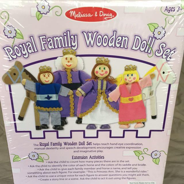 Melissa and doug royal family on sale