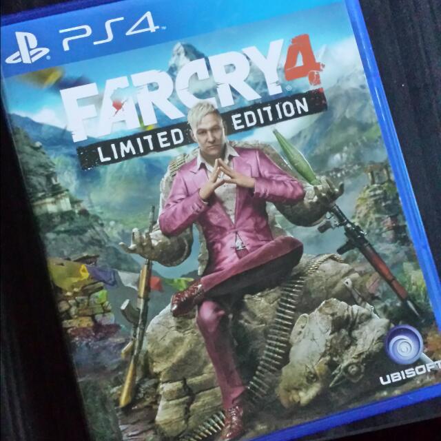 Ps4 Far Cry 4 Limited Edition Toys Games On Carousell