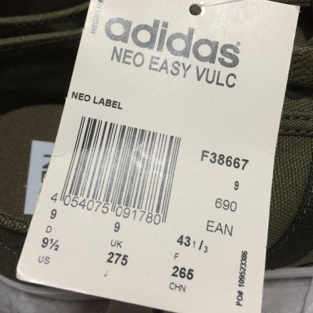 Adidas Neo Easy Vulc Men s Fashion Footwear Sneakers on Carousell