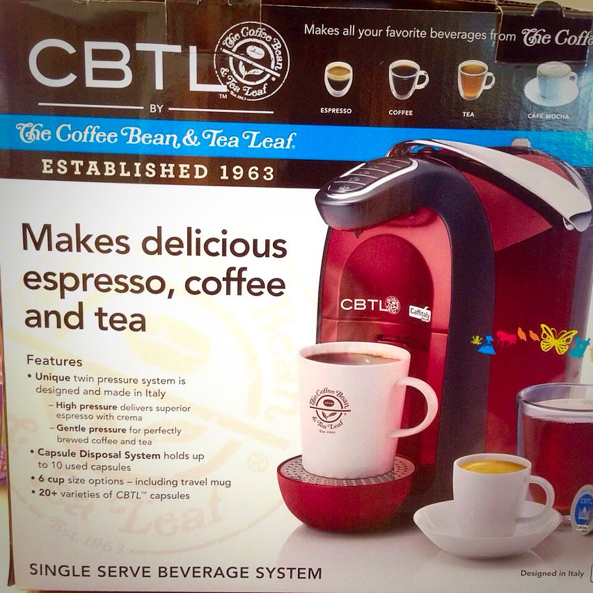 CBTL Single Serve Beverage System, TV & Home Appliances, Kitchen