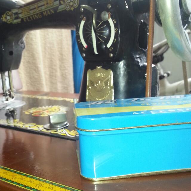 Flying Man Sewing Machine, Hobbies & Toys, Memorabilia & Collectibles