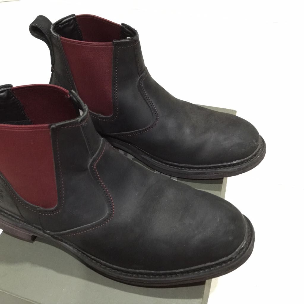 Timberland Earth keepers Tremont Chelsea Black Boots, Men's Fashion, Footwear, Boots on Carousell
