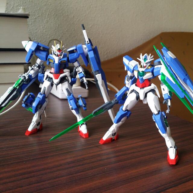 Reserved Hg Gundam 00 Qan T And Seven Swords Hobbies Toys Toys Games On Carousell
