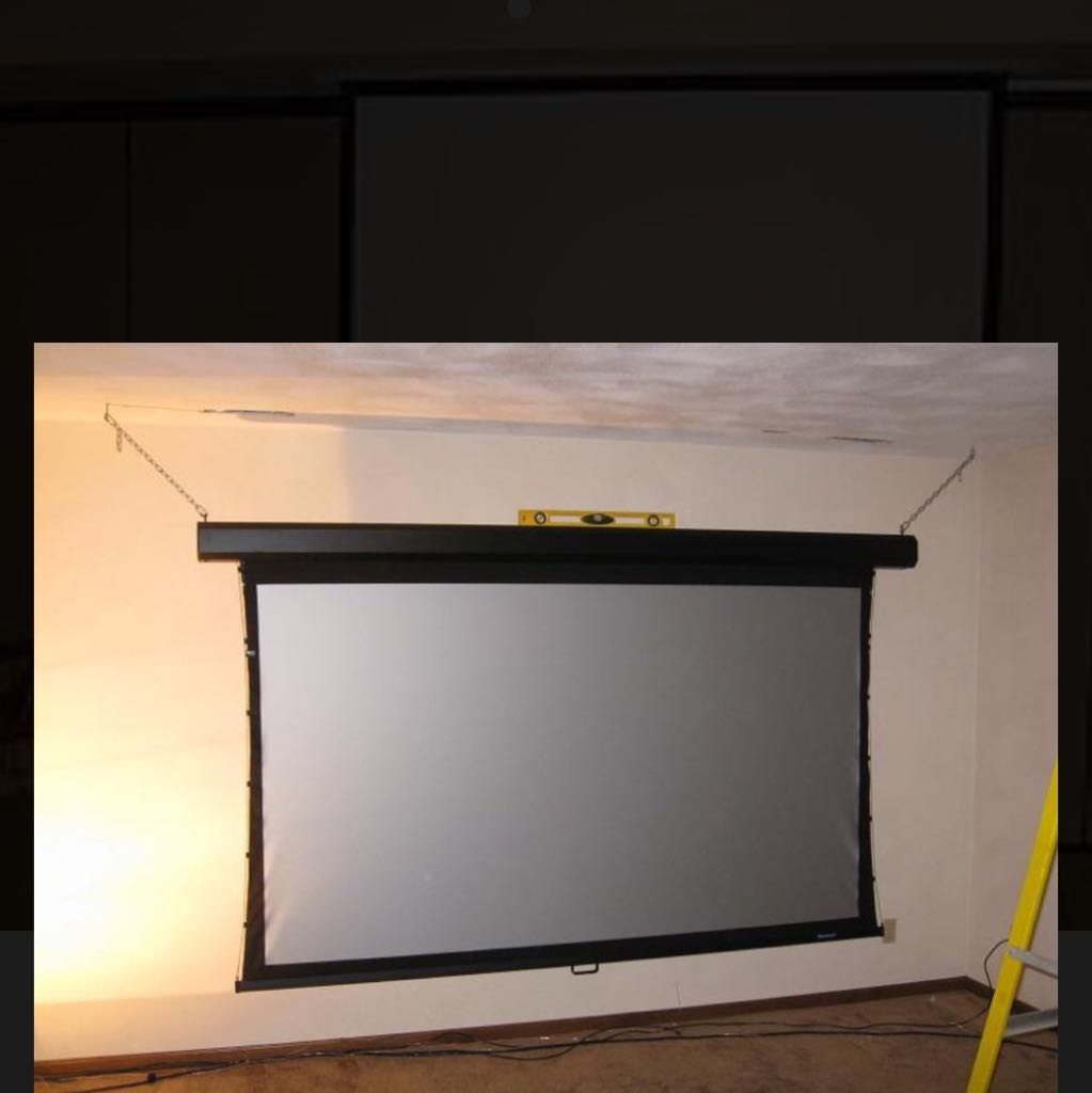 Projector Screens Sgwhypaymore Electronics On Carousell