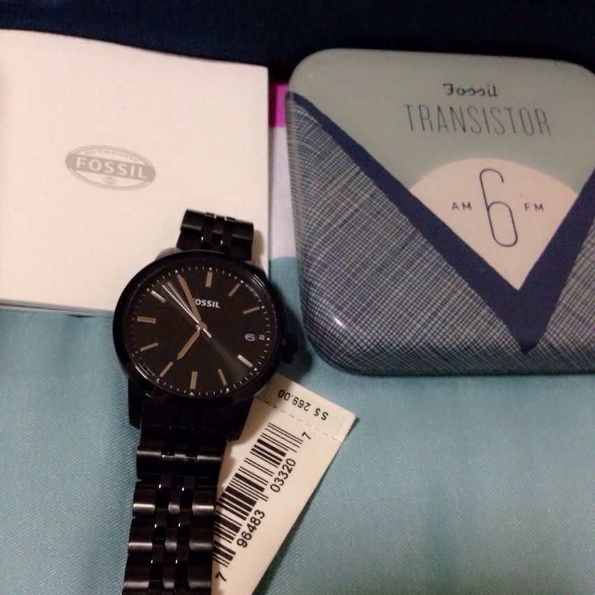 Fossil discount transistor watch