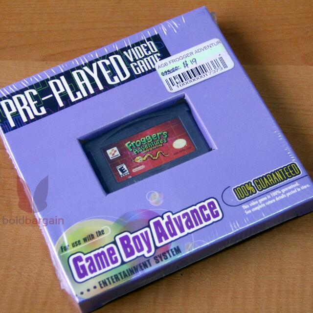 Nintendo Gameboy Advance Game Cartridge Frogger S Adventure