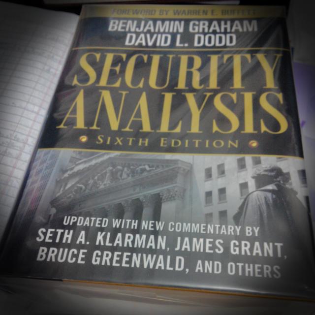 Brand New Security Analysis Sixth Edition Foreword By Warren
