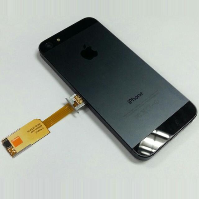 Iphone 5 5s Dual Sim Adaptor Electronics On Carousell