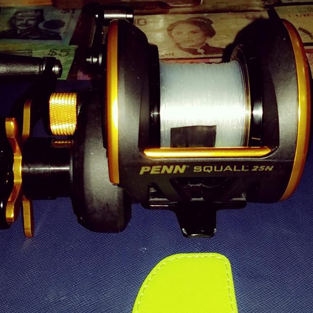 Penn squall 12, Sports Equipment, Fishing on Carousell