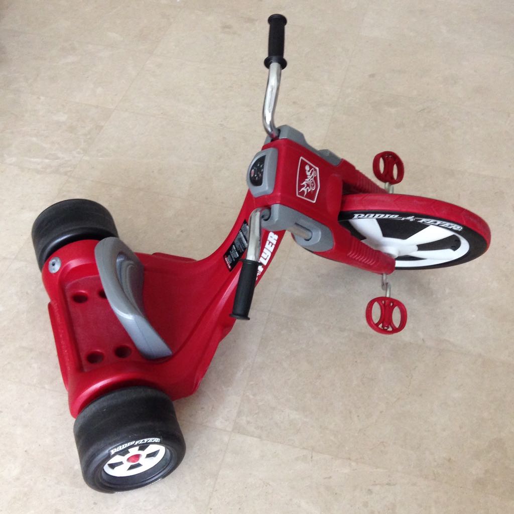 Radio flyer tricycle big wheel hot sale