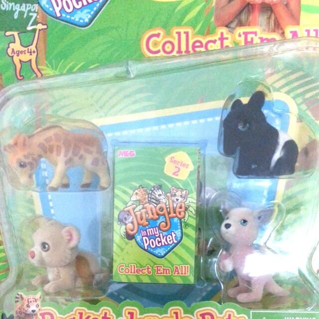 Brand New Jungle In My Pocket Series 2 Hobbies Toys Toys Games On Carousell