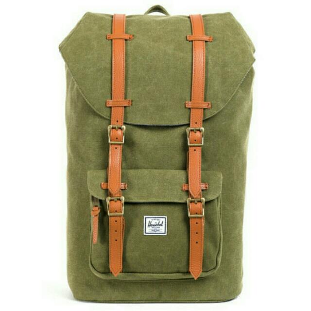 Herschel Heavyweight Cotton Canvas Little America Backpack, Men's Fashion, Bags, Backpacks on