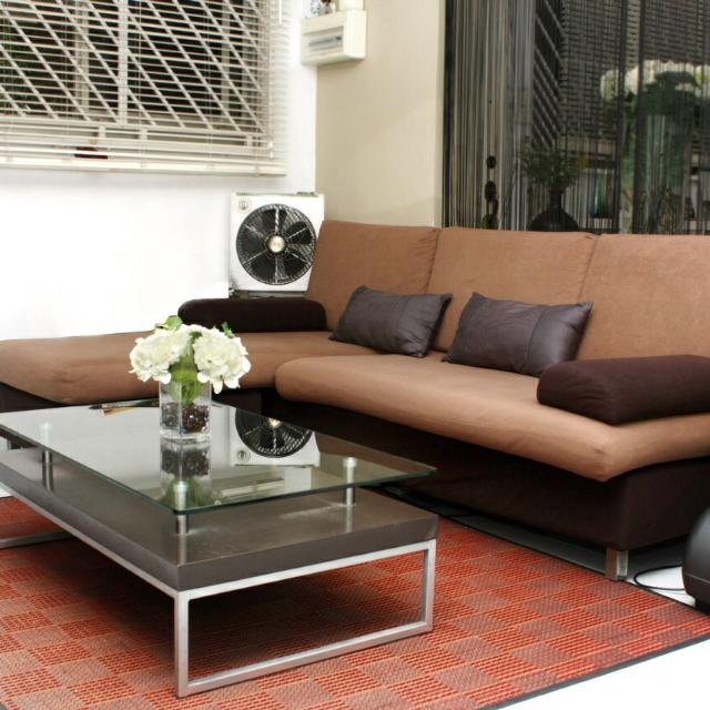 L-Shaped Sofa Set With Coffee Table, Furniture & Home Living, Furniture
