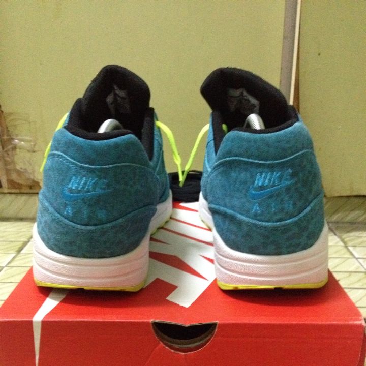 Nike air max 1 blue leopard discount