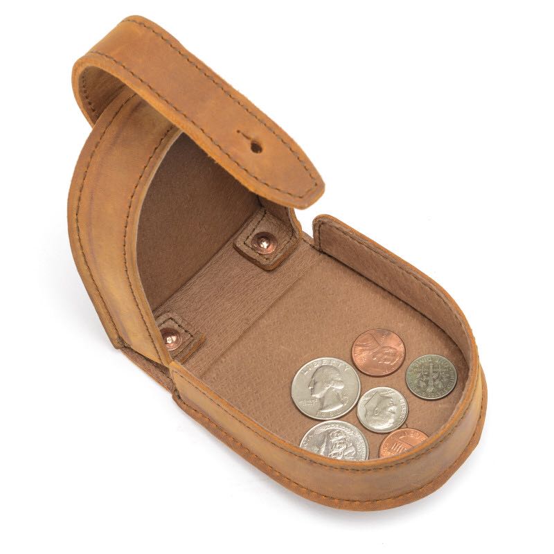 Saddleback leather shop coin purse