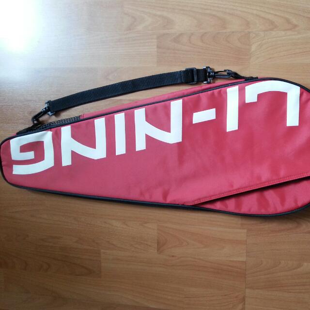 Li Ning Badminton Racket Case , Sports Equipment, Sports & Games