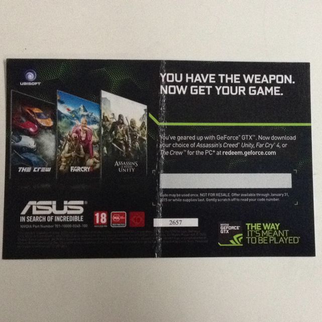 Game Code To Redeem Ubisoft Games Toys Games On Carousell