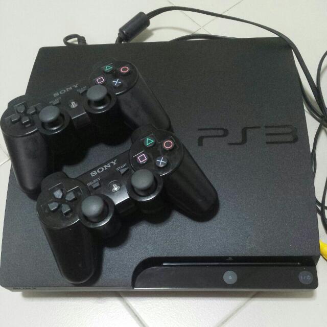 ps3 slim black