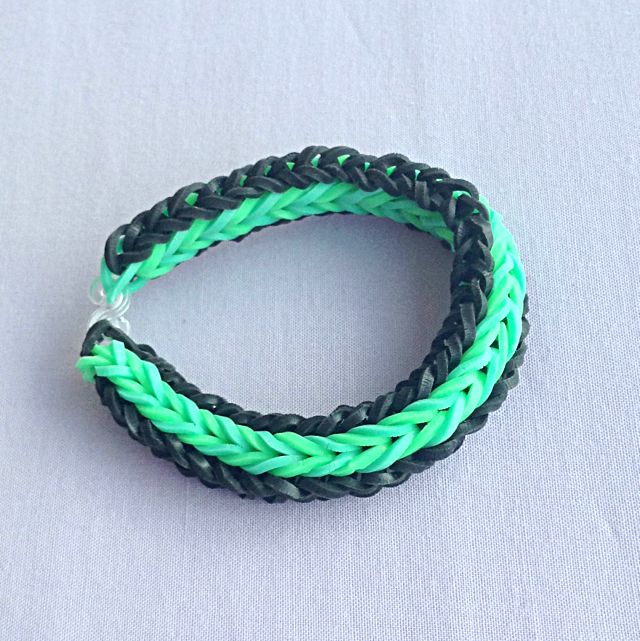 Rainbow Loom Fishtail With Border Design Craft On Carousell