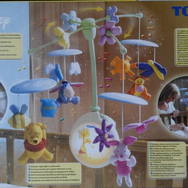 Tomy Disney Baby Winnie The Pooh Light Up Cot Mobile Babies Kids On Carousell Tomy Disney Baby Winnie The Pooh Light Up Cot Mobile Babies Kids On Carousell