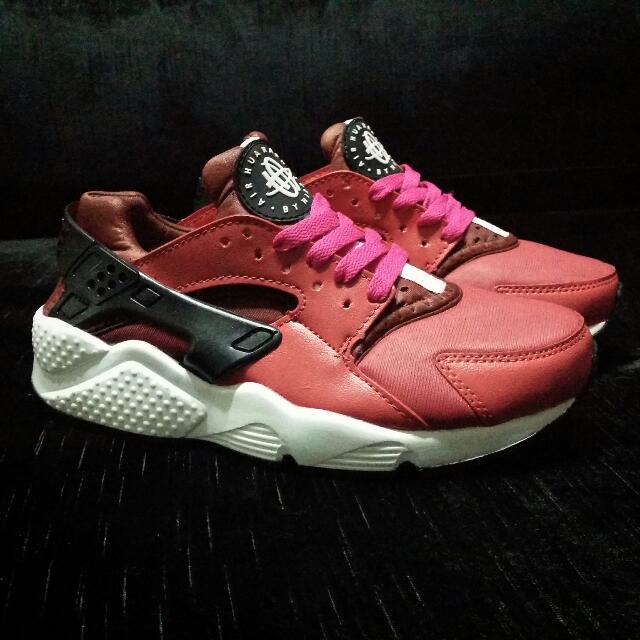 Custom maroon huaraches new arrivals