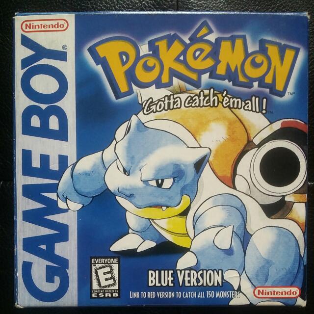 Pokemon Blue Gameboy Original Complete, Hobbies & Toys, Toys & Games on ...