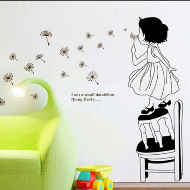 wall-sticker - kids/ adults (bedroom/ living room/ bathroom