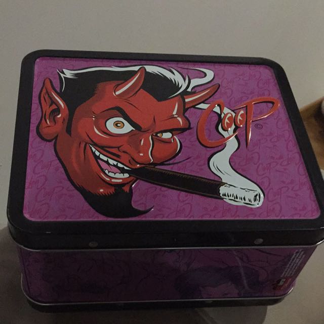 Devil Kool Lunch Box (Category: Western Merchandise) located in Singapore. Submitted by how900 (Listing ID 11116421, Image 1). Description: .