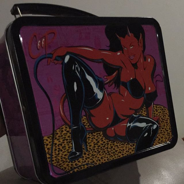 Devil Kool Lunch Box (Category: Western Merchandise) located in Singapore. Submitted by how900 (Listing ID 11116421, Image 4). Description: .