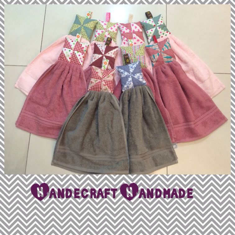 Patchwork Hand Towel (Category: Handmade Craft) located in Singapore. Submitted by handecraft (Listing ID 11068850, Image 2). Description: .