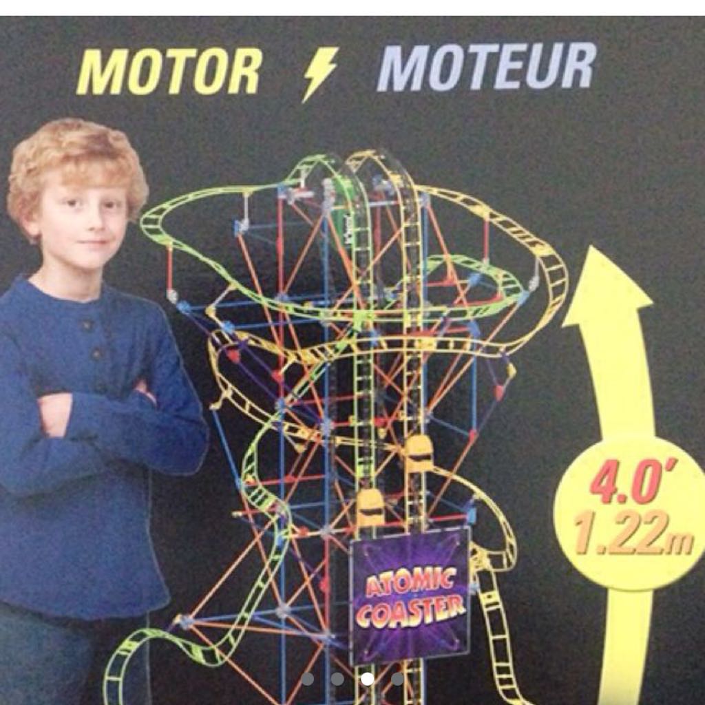 Knex cheap atomic coaster