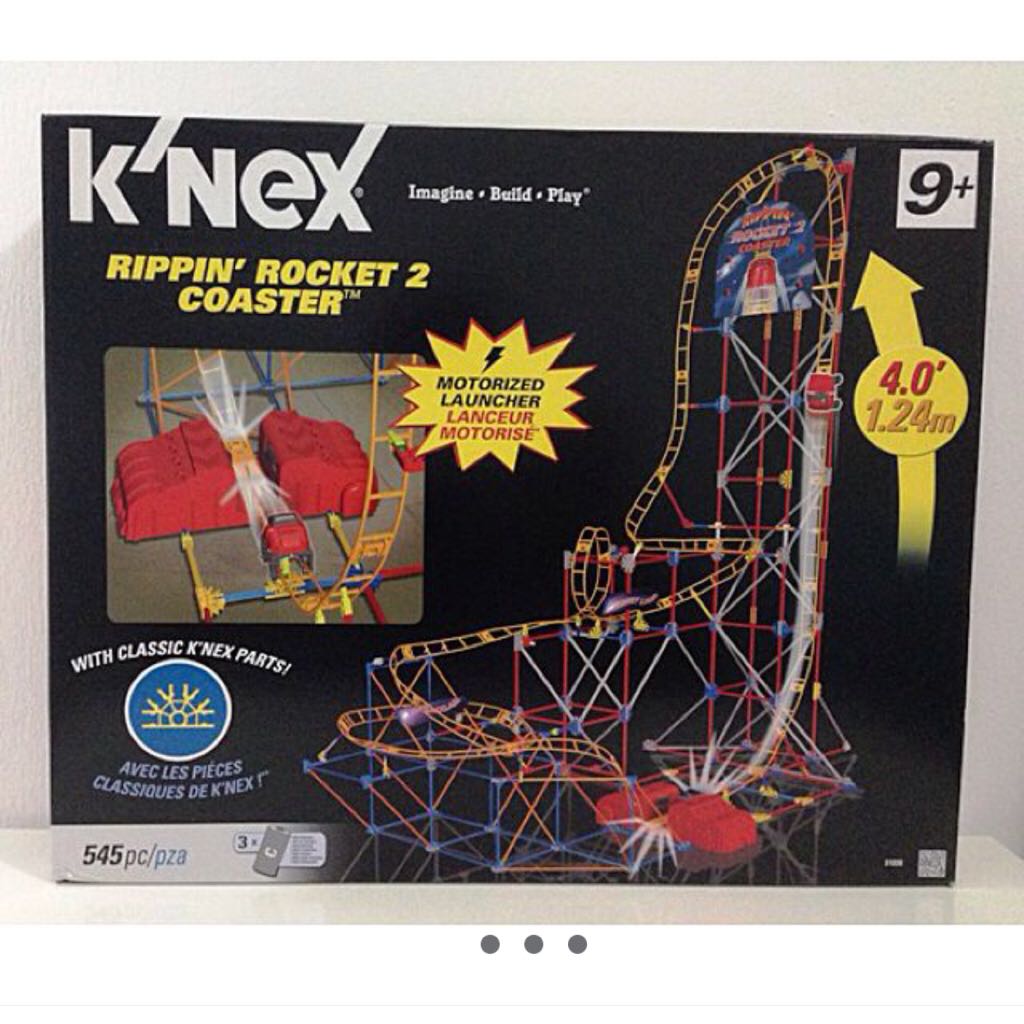 knex rippin rocket 2 coaster