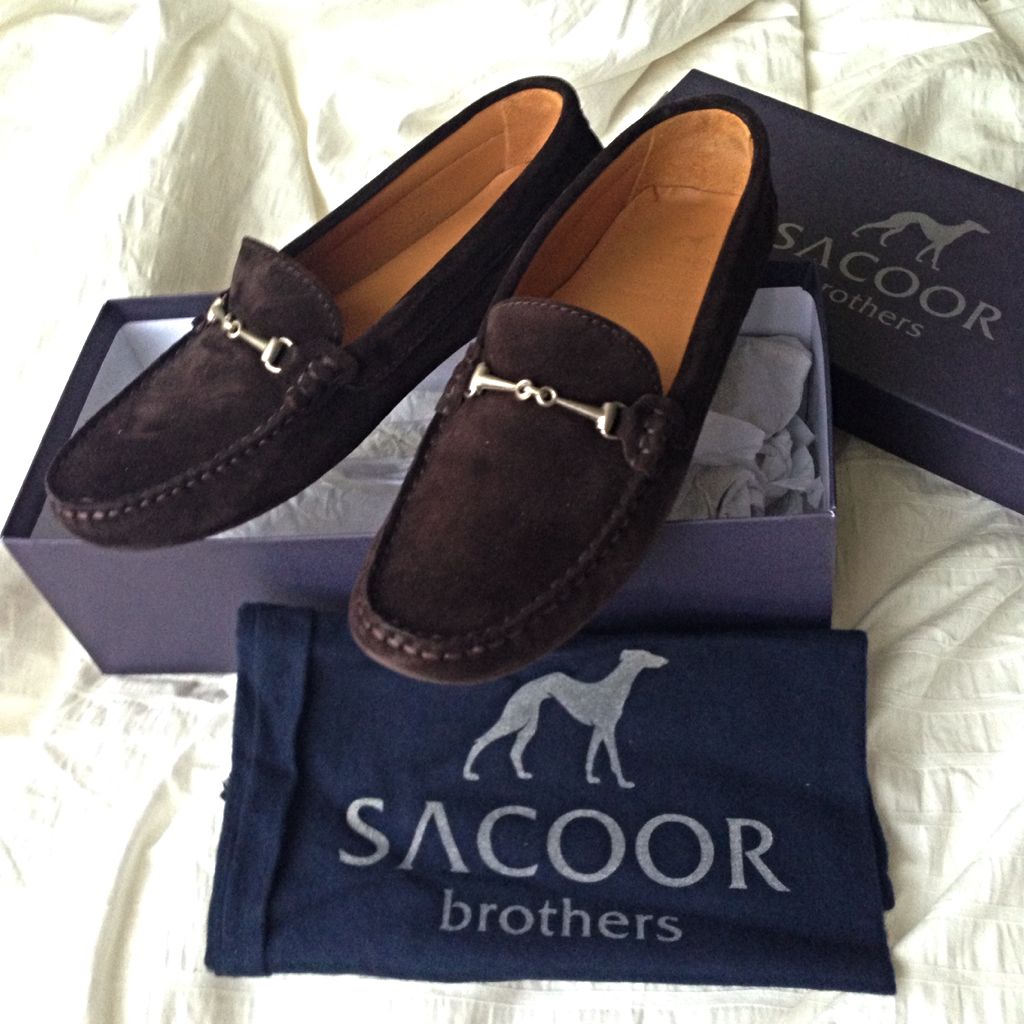 Sacoor Brothers leather driving shoes, Luxury, Sneakers & Footwear on