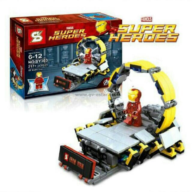 lego sy iron man