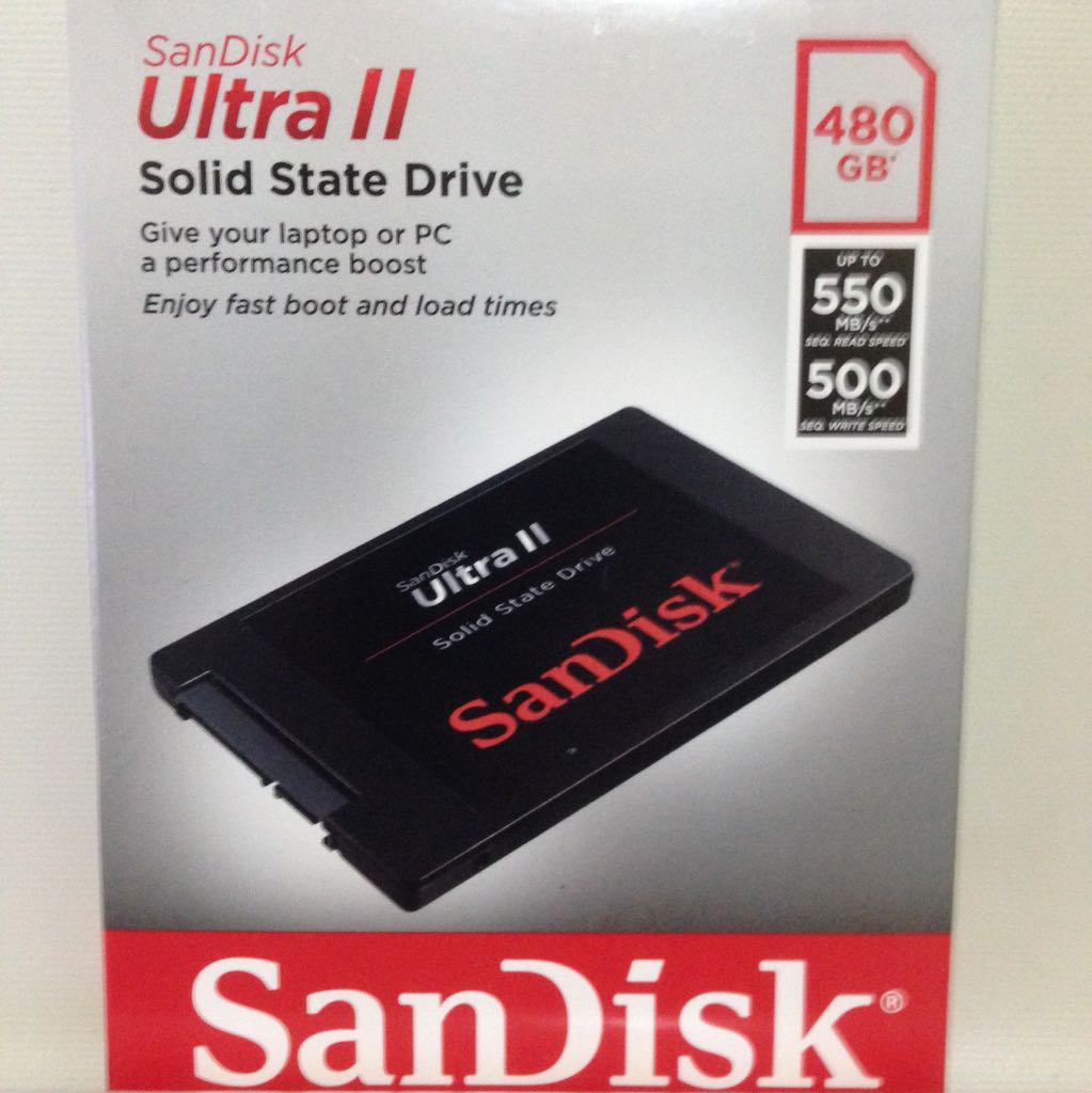 SanDisk Ultra III 480GB Solid State Disk