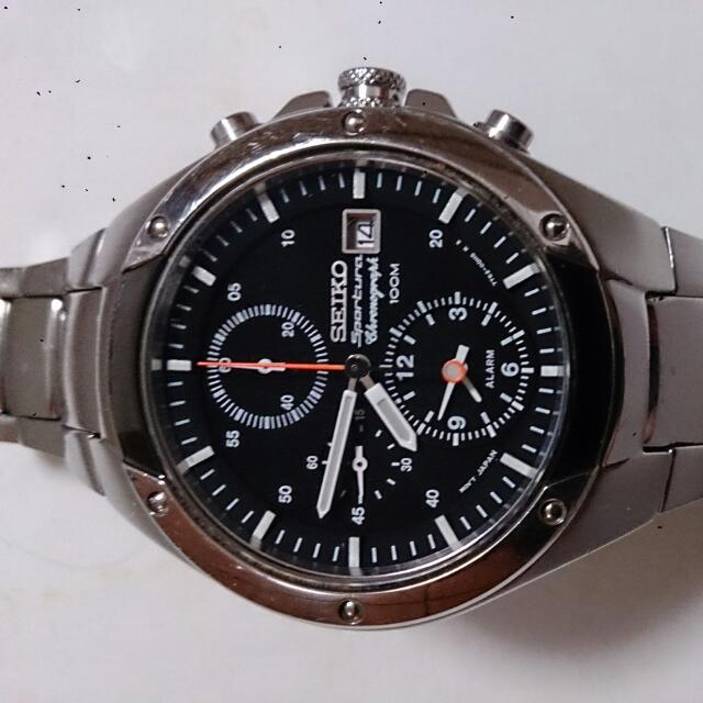 seiko sportura chronograph 7t62