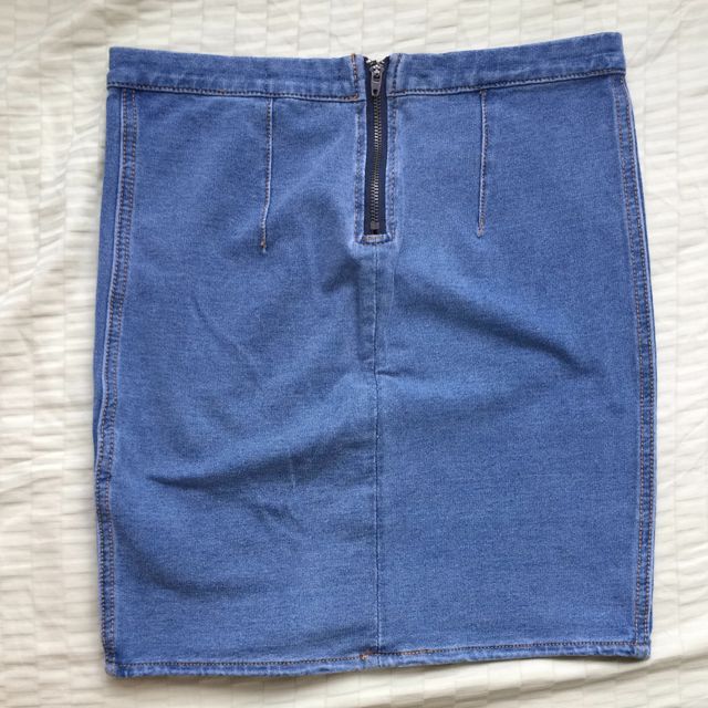 Cotton On Denim Pencil Skirt Women s Fashion Bottoms Skirts on Carousell