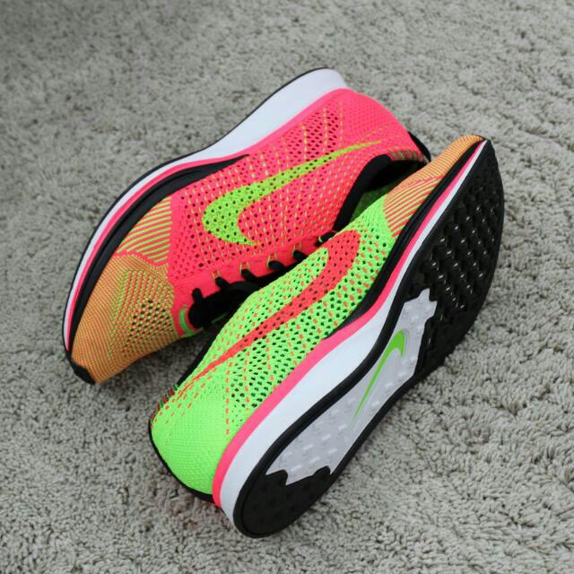 flyknit racer hyper punch
