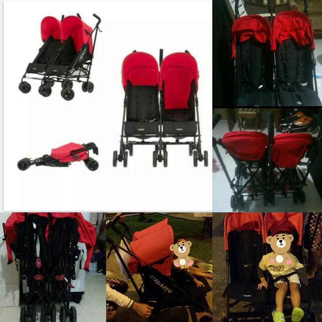 O baby double stroller online