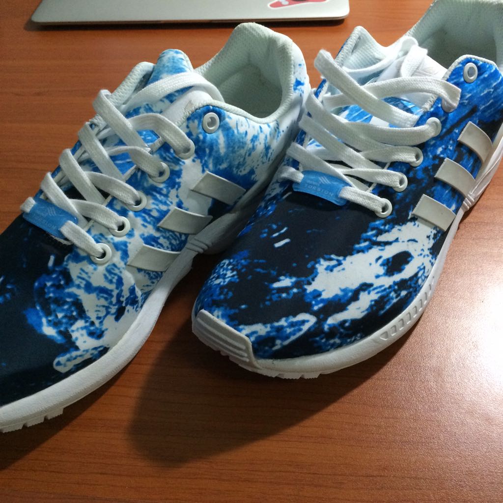 Adidas ZX Flux Ocean Men s Fashion Activewear on Carousell