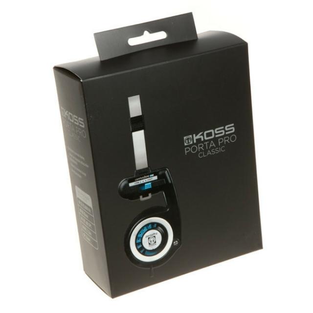 Koss Porta Pro Classic SemiOpen OnEar Headphones, Brand New, Black