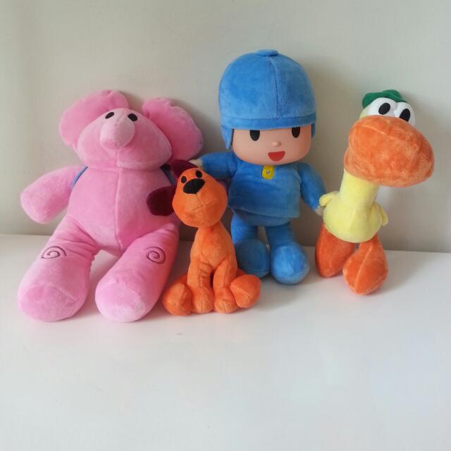 pocoyo plush set